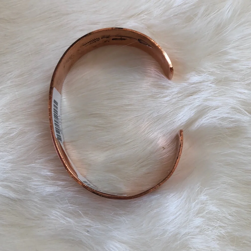 COPY - New Navajo Artisan Waylon Plummer Copper Bracelet